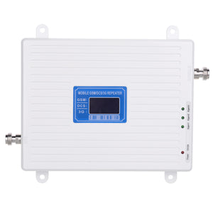 3G 4G 900/1800/2100MHz GSM DCS WCDMA Signal Booster Kit for Cellphone - US Plug