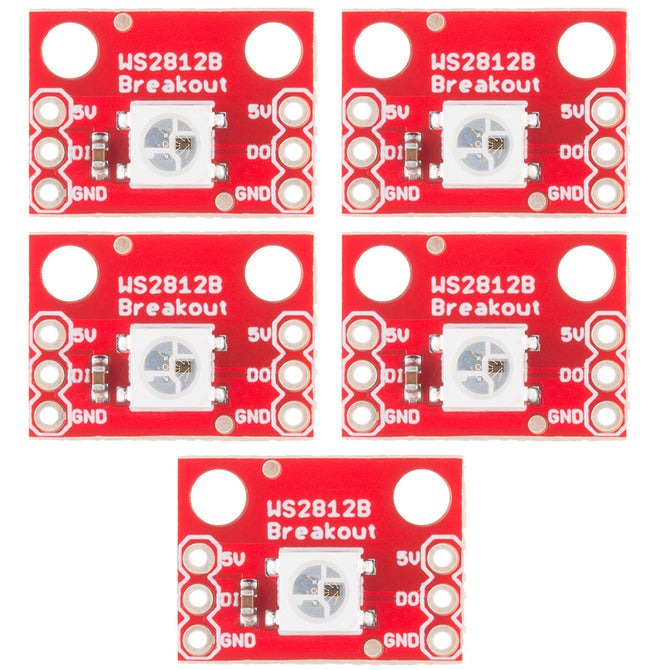 Produino WS2812 RGB 5050 LED Breakout Module for Arduino (5 PCS)