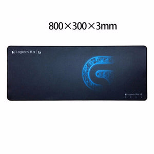 Logitech Large Gaming Mouse Pad Computer Games For League Of Legends Dota Gamer Mause Pad For Logitech G502 G402 Mousepad BLACK