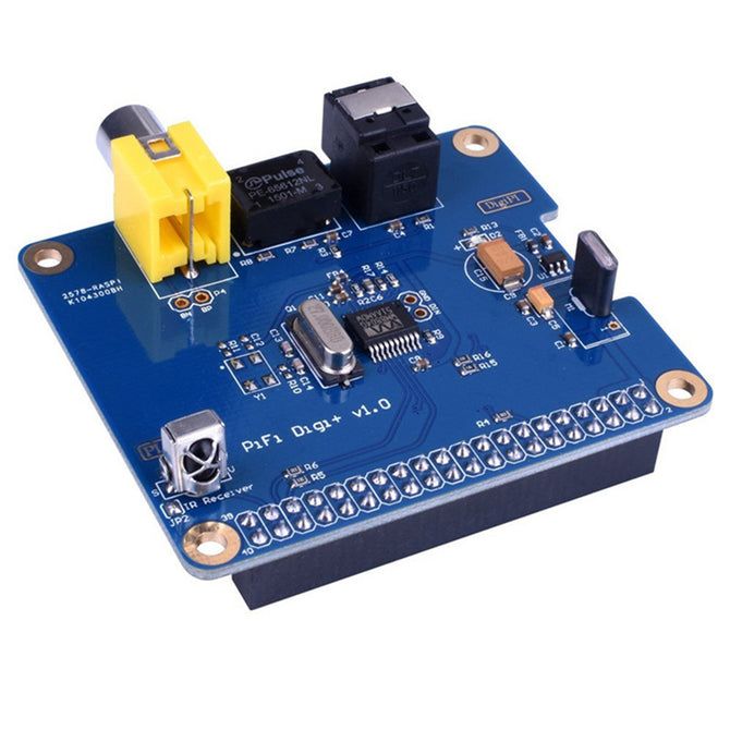 HIFI DiGi+ Digital Sound Card Board Module w/ I2S SPDIF for Raspberrypi 3/2