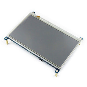 Waveshare 1024¡Á600 7 Inches Resistive Touch Screen LCD with HDMI Interface, Designed for Raspberry Pi