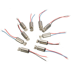 ZHAOYAO 10PCS 4x8mm DC 1.5-3V Micro Cell Phone Coreless Vibration Motors for SANYO