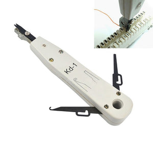 OJADE KD-1 Professional Network Cable Ethernet Patch Panel RJ11 Network Cable RJ45 Punch Down Tool