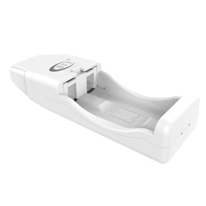 BTY BTY-V823+ USB AA AAA Battery Smart Charger with Indicator - White