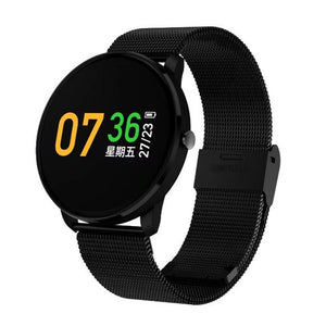 CF007S Color Screen Intelligent Smart Bracelet Watch with Heart Rate / Blood Oxygen / Sleep Monitoring - Black