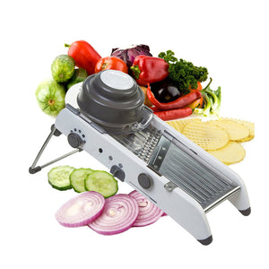 Adjustable Multifunctional Vegetable Food Potato Slicer, Professional Stainless Steel Blade Kitchen Mandoline Grater