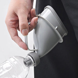 Portable Unisex Adult Urinal Potty Funnel, Outdoor Camping Car Travel Toilet for Emergency Traffic Use