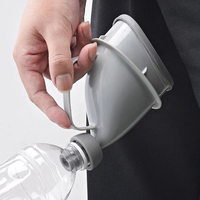 Portable Unisex Adult Urinal Potty Funnel, Outdoor Camping Car Travel Toilet for Emergency Traffic Use