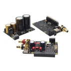 Geekworm Raspberry Pi X20 HiFi Audio Kit (X20 ES9028Q2M DAC Board + X10-I2S Board + X10-PWR Power Supply Board)