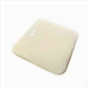 Carpet Digital Smart Alarm Clock, Touching Music Mat Clock / Lazy Alarm Bell for White Collar, Student - White