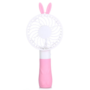 Portable Handheld Cartoon Cute Mini USB Cooling Fan / Cooler - Pink