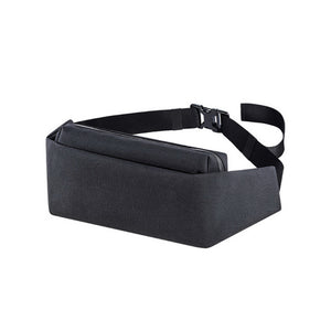 Meizu Small Size Shoulder Bag, Urban Leisure Chest Pack / Backpack for Men Women - Black