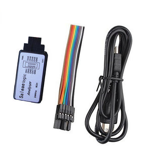 ZHAOYAO 24M Sampling Rate 8-CH Saleae Logic Analyzer, MCU ARM FPGA Debugging Tool Kit