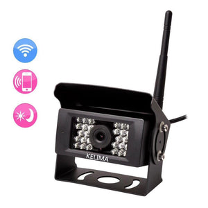 KELIMA Wireless Wi-Fi Bus Reversing Camera w/ 28-LED Infrared Night Vision