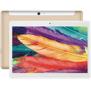 Binai G10Max MTK Helio X20(MTK6797) Deca Core 10.1" Tablet PC with 4GB RAM, 64GB ROM - Golden (EU Plug)