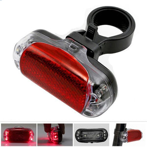 Outdoor Cycling Riding XM-L U3 Red Light Bike Tail Light Warning Lamp (2 x AAA)