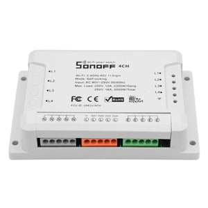 SONOFF 4CH R2 Advanced Smart Switch 4 Channels WiFi Remote Control
