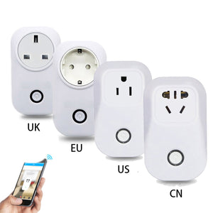 Sonoff S20 Smart Wi-Fi Remote Control Wireless Power Socket Outlet, Timing Switch - White (UK Plug)