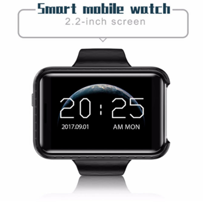 i5S Smart SIM Mobile Watch, Supports TF Card, Video Recording, Music, GSM MP3 MP4, Camera - Black