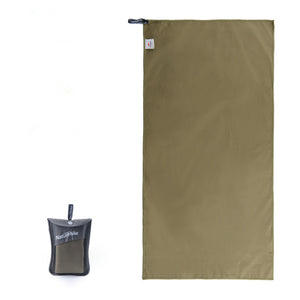 Naturehike NH15A003-P Outdoor Travel Quick-drying Polyester Towel - Army Green 130*73CM