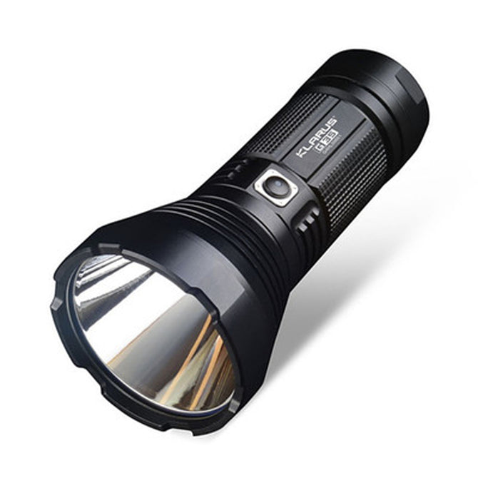 KLARUS G35 Waterproof CREE XHP35 HI D4 2000LM 6-Mode LED Flashlight by 3*16850 Battery - Black