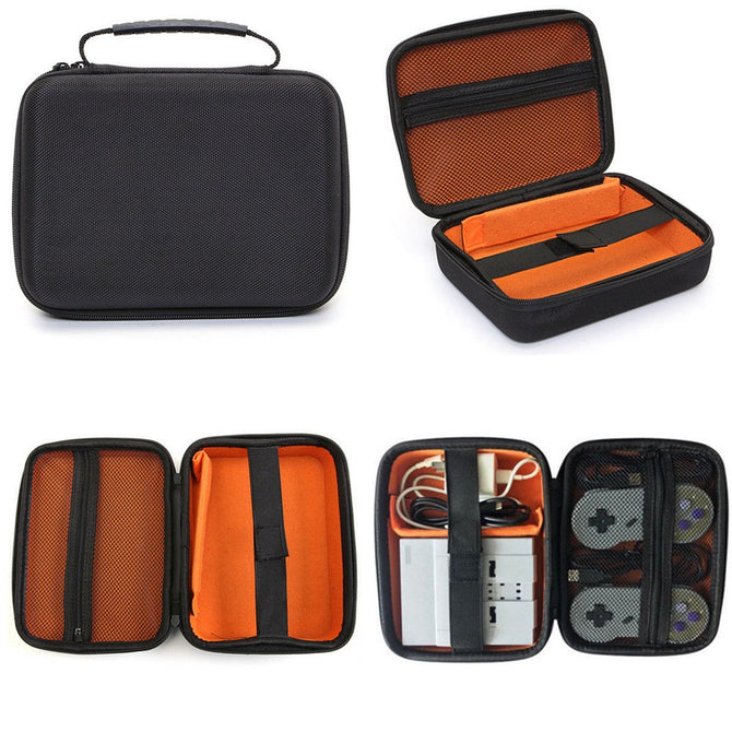 Portable Travel Storage Box, Carry Case Bag for 2017 Nintendo SNES Mini Console