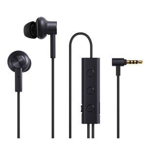 Original Xiaomi Hybrid 3 Unit 2 Grade Noise Cancelling 3.5mm Earphone w/ Mic - Black