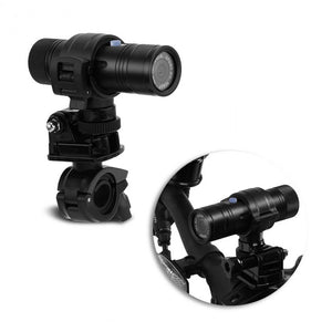 Mini Full HD 1080P Action Sports Camera with Wide Angle Lens for Cycling - Black