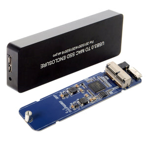 CY U3-009 Macbook Air Pro 2013 2014 2015 2016 Portable USB 3.0 to 16+12 Pin Mobile Box, HDD Enclosure Case