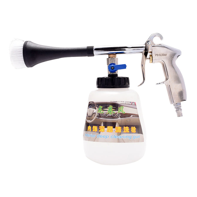 Tornado Car Air Opearted Cleaning Gun, Auto Interior Dry Deep Clean Washing Gun for Cockpit Care