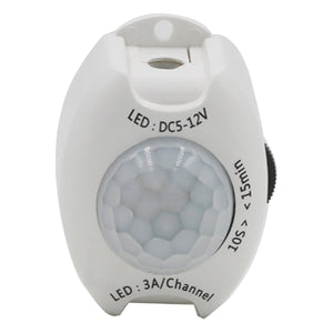 DC 5~24V 5A Intelligent Human Body Infrared Motion Sensor Delay Switch for LED Strip
