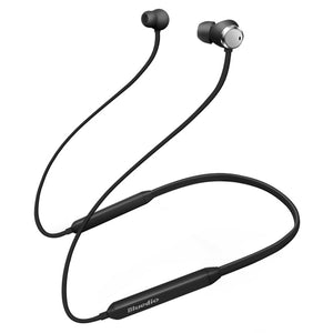 Bluedio New TN Active Noise Cancelling Sports Bluetooth Wireless Earphone - Black