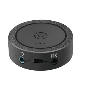2-in-1 Bluetooth V4.0 Audio Music Transmitter CSR Bluetooth Receiver - Black