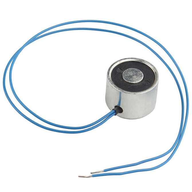 Hengjiaan Miniature DC 12V 2.5kg Electromagnet Electric Lifting Magnet - Silver