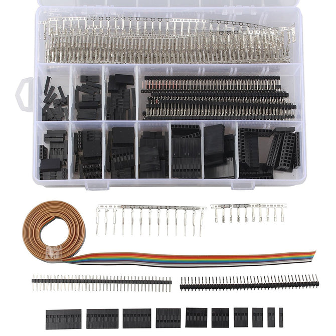 Hengjiaan 635Pcs DuPont Terminal Connectors with Case