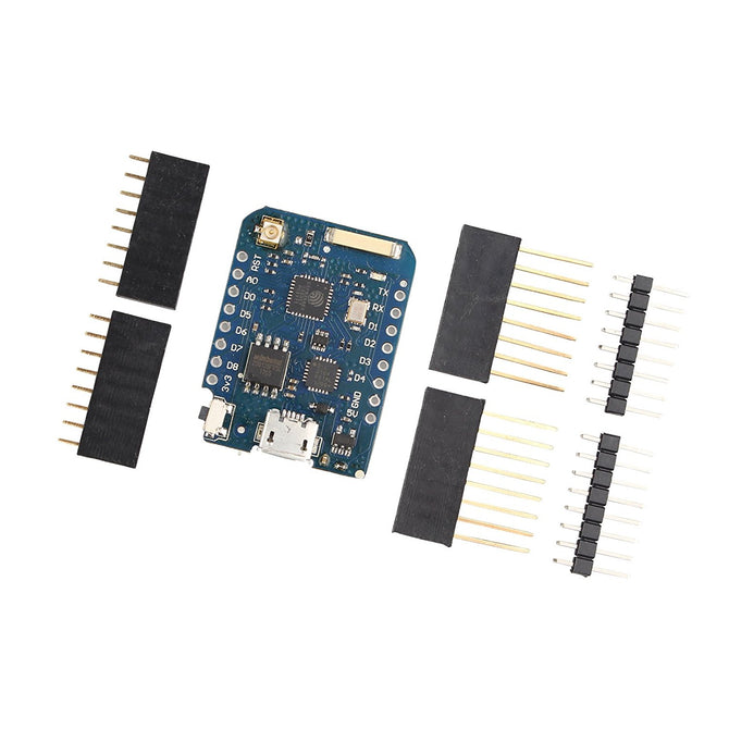 Hengjiaan WEMOS D1 Mini Pro Upgrade Edition NodeMcu Lua Wi-Fi ESP8266 Development Board