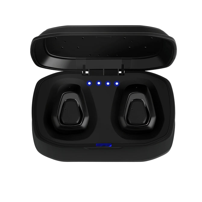 A7 TWS Invisible Mini 3D Stereo Hands-free Noise Reduction Bluetooth V4.2 Headset - Black