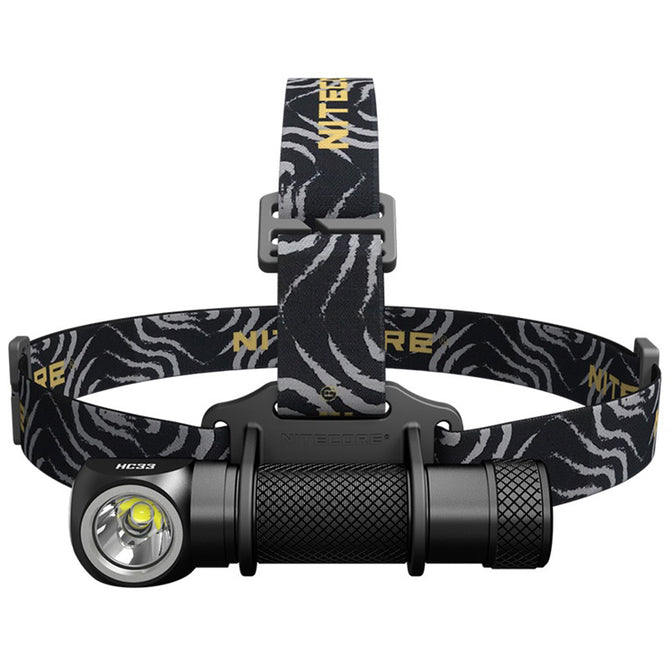 NiteCore HC33 High-performance Versatile L-shaped Headlamp - Black