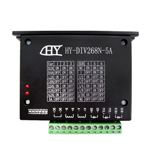 ESAMACT TB6600Stepper Motor Driver Controller  HY-DIV268N 5A for 42 57 stepper motor Nema17 Nema23 Two Phase Hybrid stepper moto