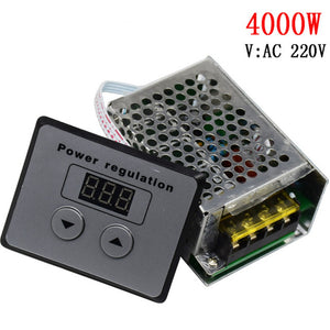 ESAMACT AC 220V 4000W SCR Thyristor, High Power Electronic Digital Voltage Regulator