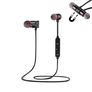 Cwxuan Sports Magnetic Bluetooth V4.1 Stereo Earphone with Microphone for Cell Phones