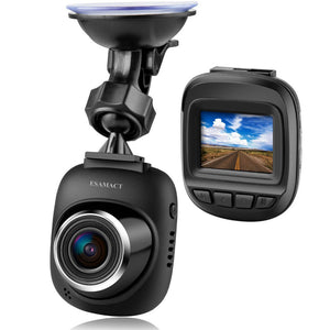 ESAMACT Mini LCD Car DVR Camera Recorder with FHD 1080P, Night Vision, Loop Recording for Cars