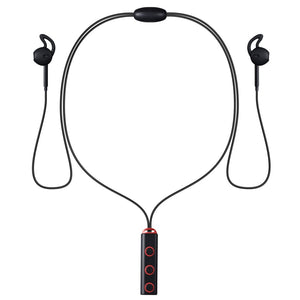 JEDX XT-13 Wireless Bluetooth V4.2 Neckband Sport Earphone Headset with Magnet Attraction Design - Black