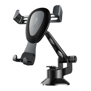 ROCK Gravity Metal Car Phone Holder, Linkage Aluminum Alloy Adjustable Mobile Phone holder For Car Stand Bracket