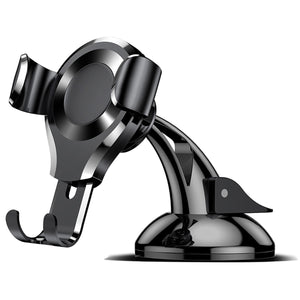 Baseus Universal Car Phone Holder Gravity Reaction Flexible Mobile Phone Holder for IPHONE X 8 7 Samsung Xiaomi Huawei