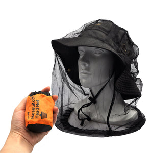 AceCamp Mosquito Headnet Ultra-fine Nylon Mesh Outdoor Travel Camping Hiking Cycling Anti-mosquito Summer Essential Accessory