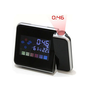 Household Home Projection Alarm Clock with Temperature And Humidity Display