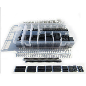 ESAMACT 40 Pin 2.54mm Pitch Single Row Pin Headers Kit