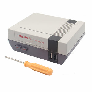 NESPi Pro Case with RTC function Raspberry Pi 3 B+ NES FS Style Case | Enclosure Compatible for Raspberry Pi 3 Model B+, 3B,2B,B
