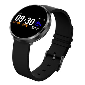 S3 Color Screen Smart Bluetooth Bracelet Heart Rate / Blood Oxygen Monitoring / Sleep Monitoring / IP68 Class Waterproof - Black